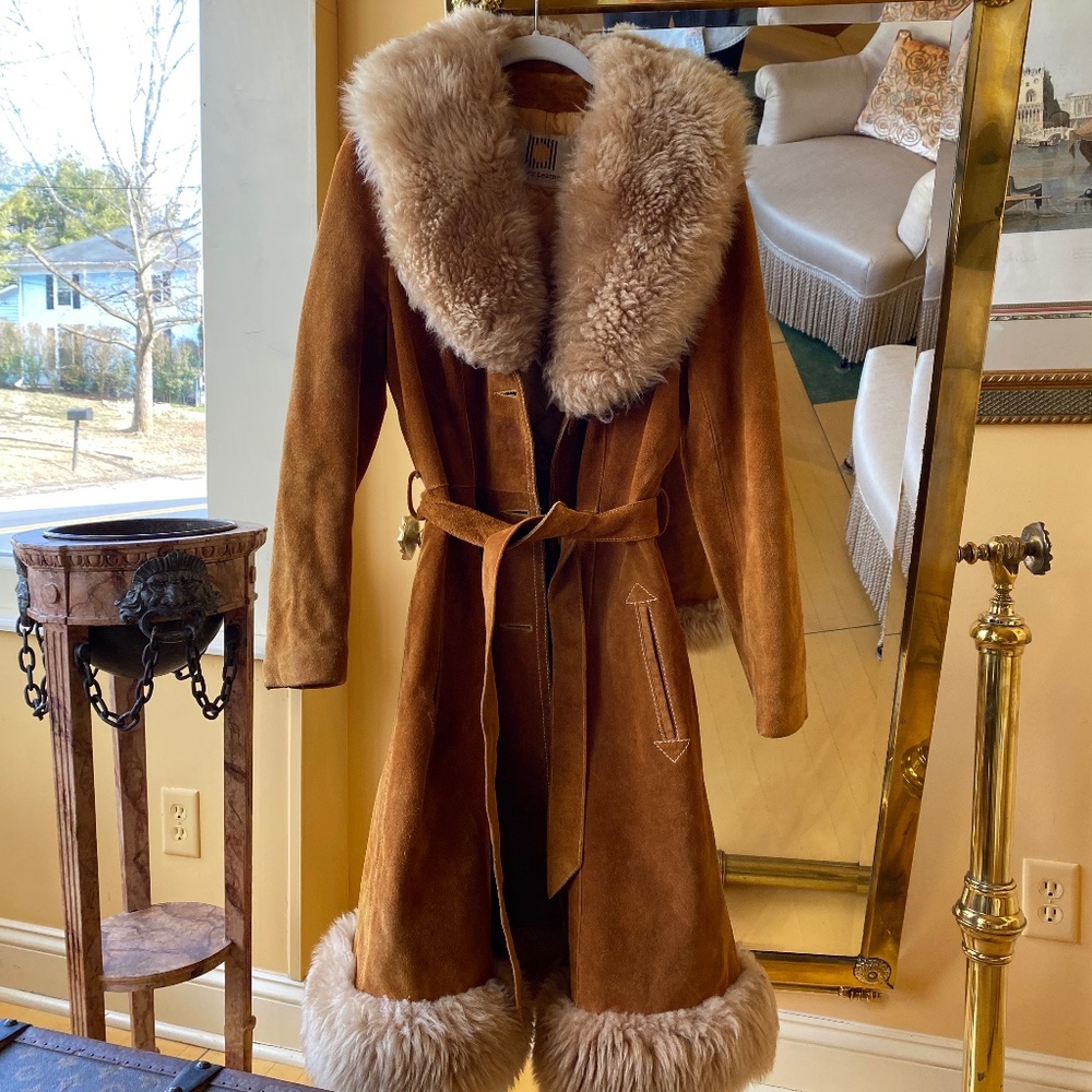 Vintage Lantry Leather Penny Lane Coat